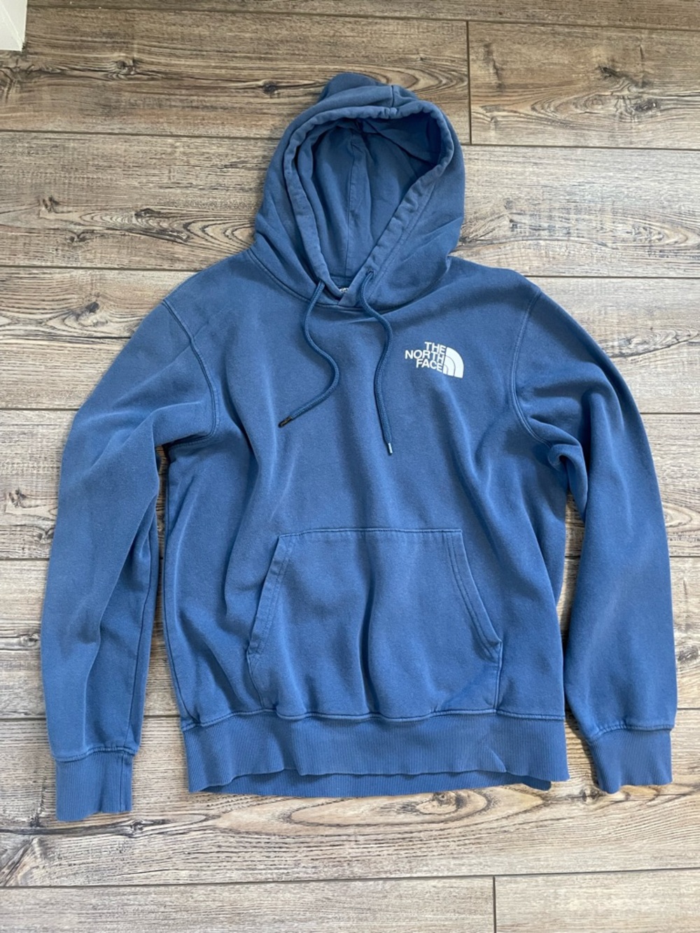 North face hoodie navy blue size medium‼️